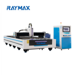 Raymax 4000w pli bona prezo cnc fibro metala lasero tranĉmaŝino