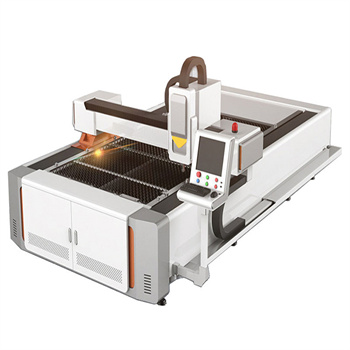 5 Aksoj CNC Ŝtalo Profilo Fibro Laser Tranĉa Maŝino