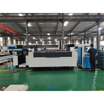 Jinan Plej bona prezo Jinan1530C CNC Router ŝtalo fero alumi 1500 * 3000mm metala folio 6m tubo cnc fibro lasera tranĉmaŝino
